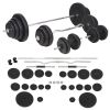 Barbell and Dumbbell Set 264.6 lb