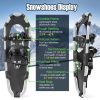 Hiking Lightweight Terrain Snowshoes With Flexible Pivot System